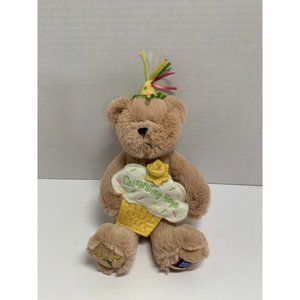 New Boyds Bears plush Stuffed Animal Toy Celebrating Hope Daffodil Days Birthday